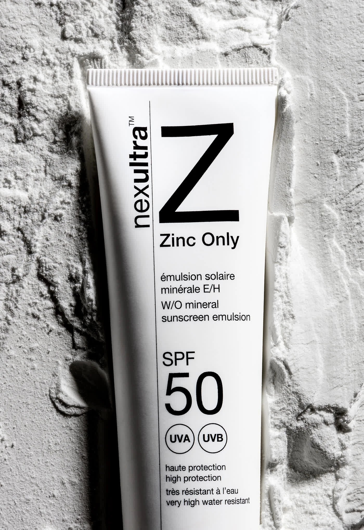 Nexultra Z - SPF50 - Zinc only mineral sunscreen - 75ml